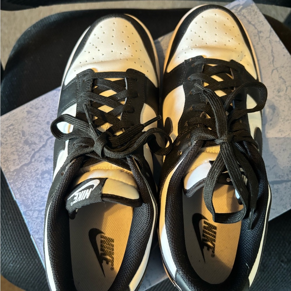 Nike Classic Black and White Athletic Shoes
